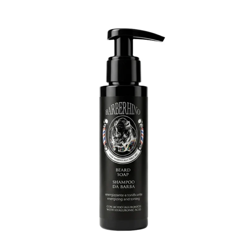 Barberhino Beard Soap Shampoo da Barba 100 ml