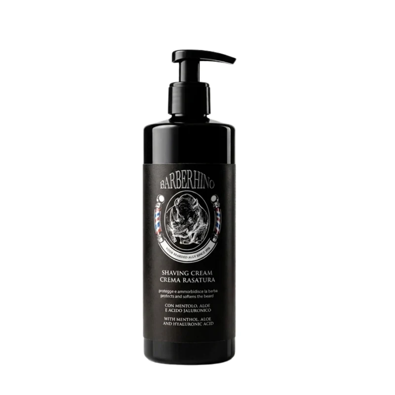 Barberhino Shaving Cream Crema da Rasatura 500 ml