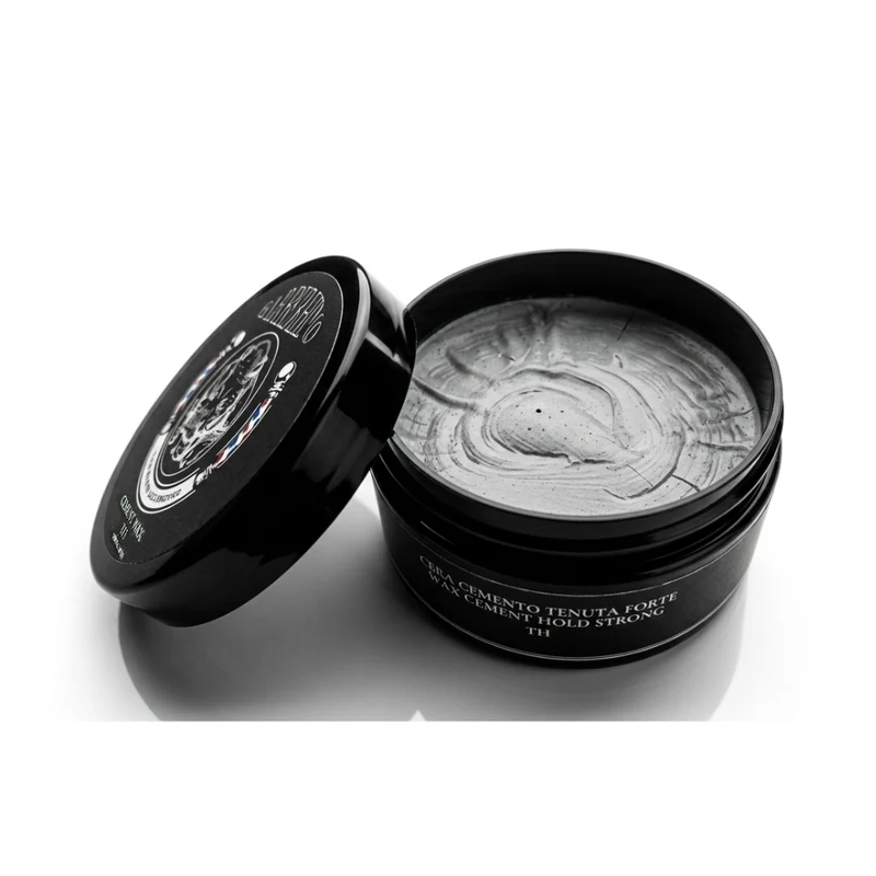 Barberhino Wax Cement Cera Modellante Strong Hold Finish Opaco 100 ml
