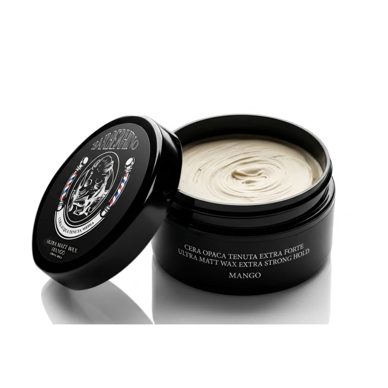 Barberhino Ultra Matt Wax Cera Opaca Extra Strong Hold Mango 100 ml