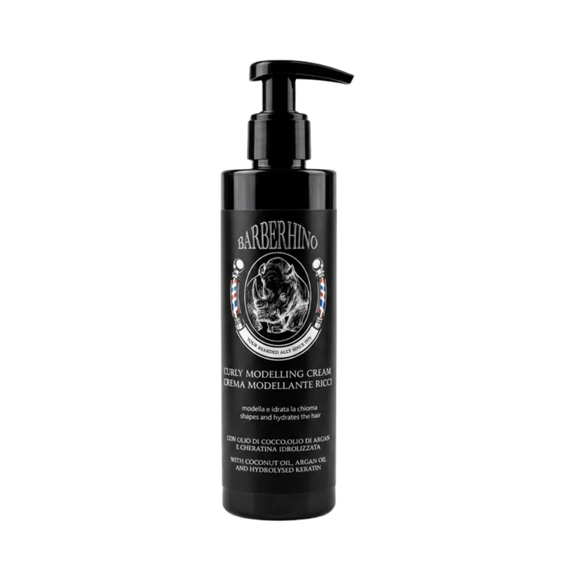 Barberhino Curly Modelling Cream Crema Modellante Ricci 250 ml