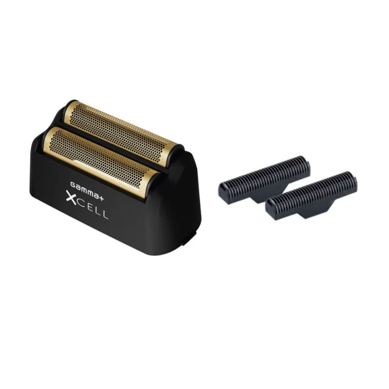 Gamma+ Testina e Lame di Ricambio per Xceed Shaver Gold Titanium