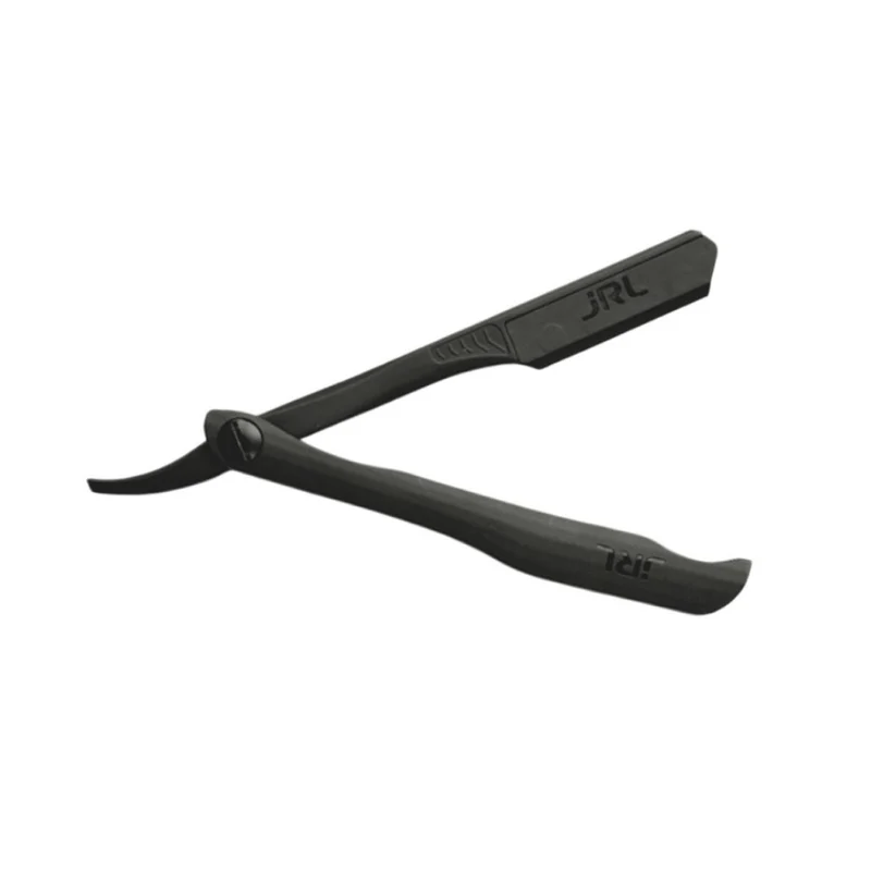 JRL Rasoio Manuale Mezza Lama Black Magnetico – Shavette Professionale