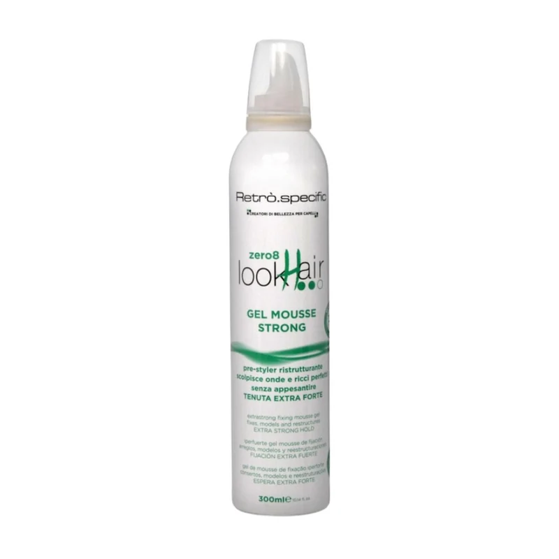Retrò Gel Mousse Strong per capelli 300ml