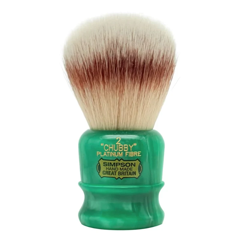 Pennello da Barba Simpsons Chubby 2 Sintetico Platinum St Marys