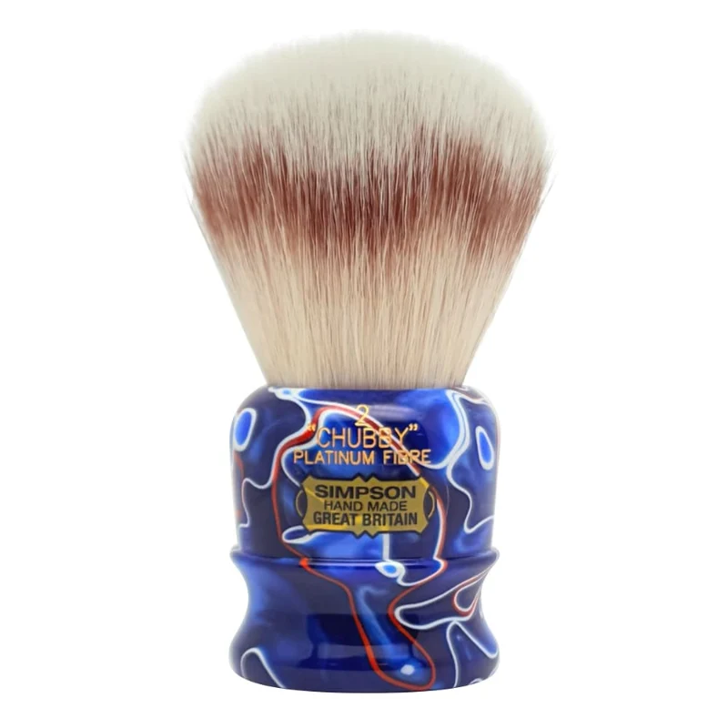 Pennello da Barba Simpsons Chubby 2 Sintetico Platinum Patriot