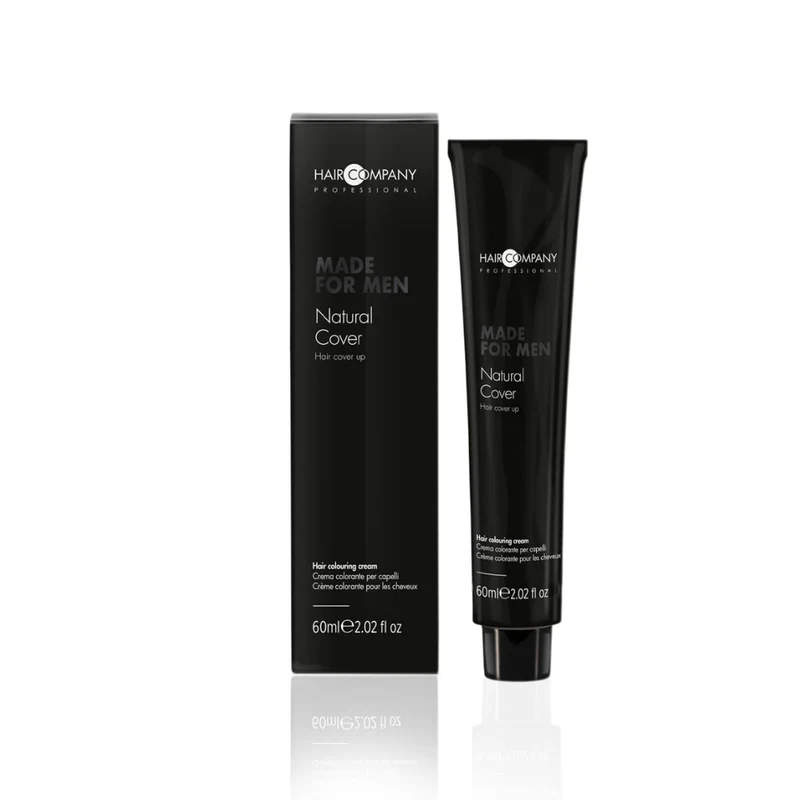 Hair Company For Men Natural Cover Crema Colorante – Copertura Capelli Bianchi Uomo