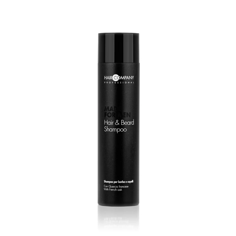 Hair Company For Men Shampoo Barba e Capelli – Idratante e Lenitivo Uso Quotidiano