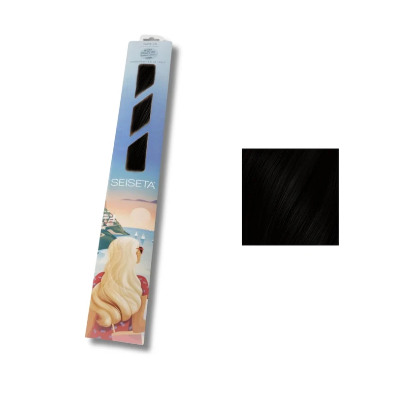 Seiseta Stickers Extension keratin Nero - Extension Professionali per Capelli Cheratina