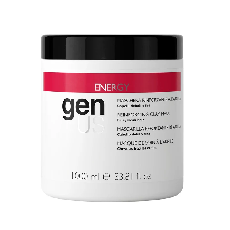 GenUs Energy Maschera Rinforzante All'Argilla - 1000ml