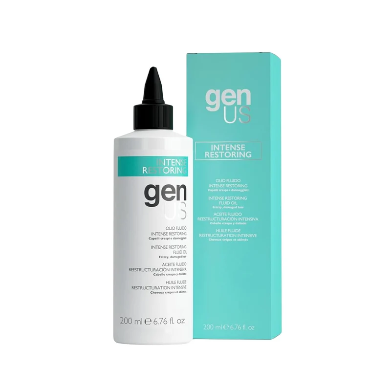 GenUs Olio Fluido Capelli Crespi e Danneggiati - 200ml