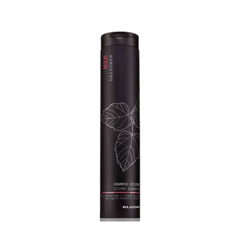 Elgon Man Shampoo Silver Antigiallo