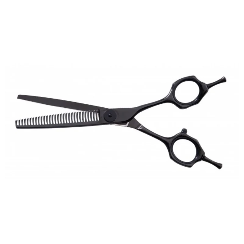 Muster Forbice Sfoltire SHADO Black Shark-thin 30 denti 6"