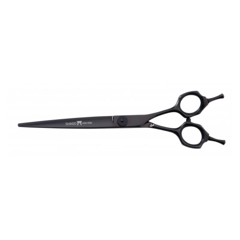 Muster Forbice Taglio SHADO Black Long-pro microdentata 7"