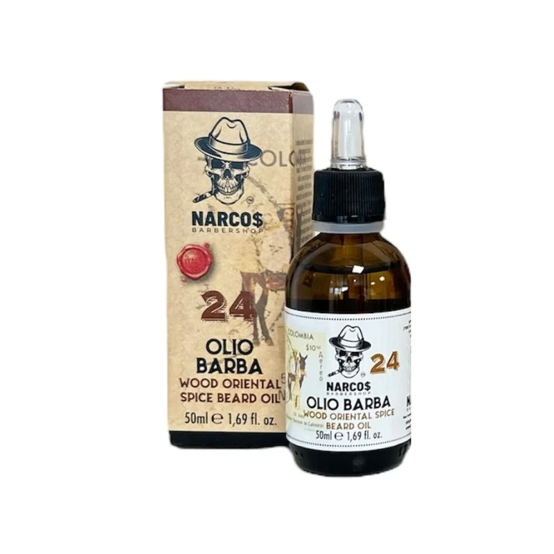 Narco$ Olio da Barba N24 Legno e spezie orientali 50ml