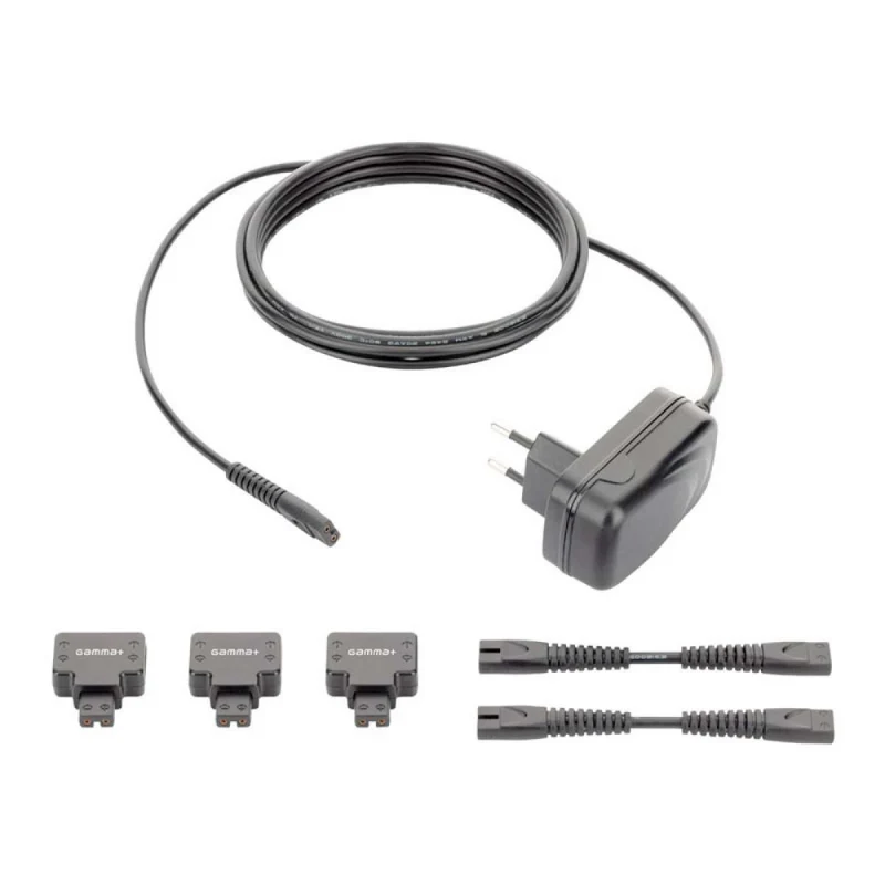 Gamma+ Connect3 – Cavo di Ricarica Multi-Connettore per Clipper, Trimmer e Shaver