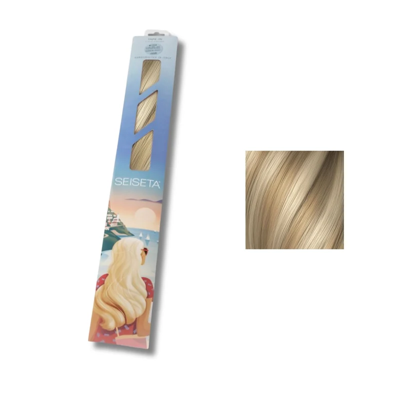 Seiseta Classic Hair Extension Keratina 140 Meches 50/55 cm - Extension Professionali per Capelli Cheratina