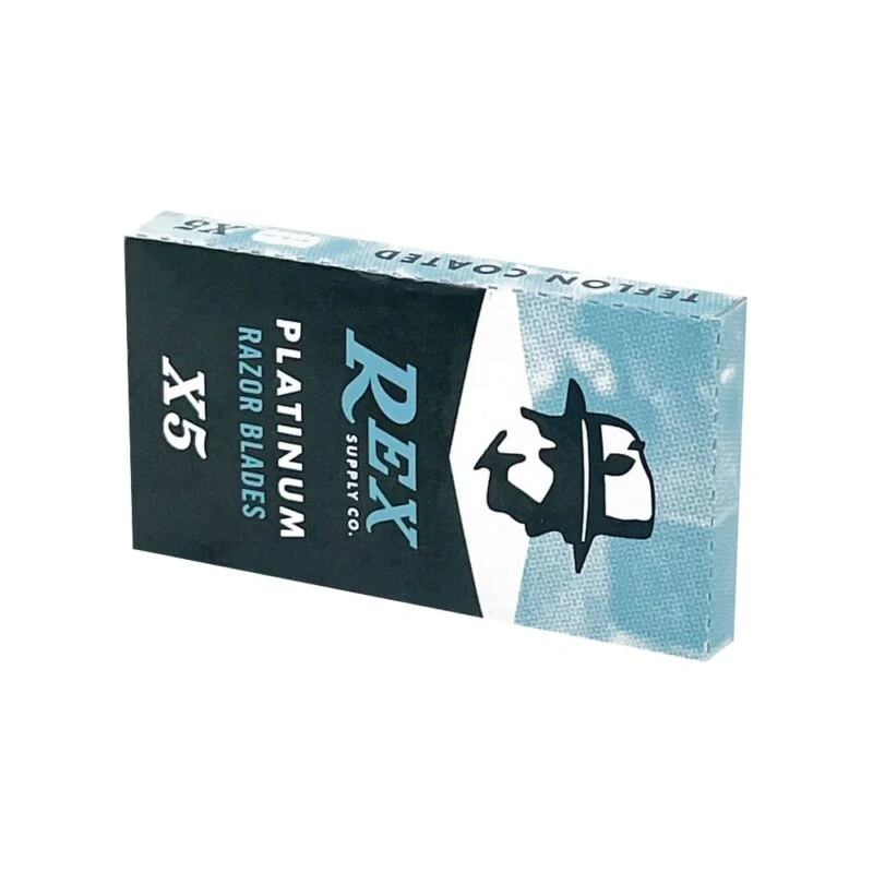 Lamette da Barba Rex Platinum 5pz
