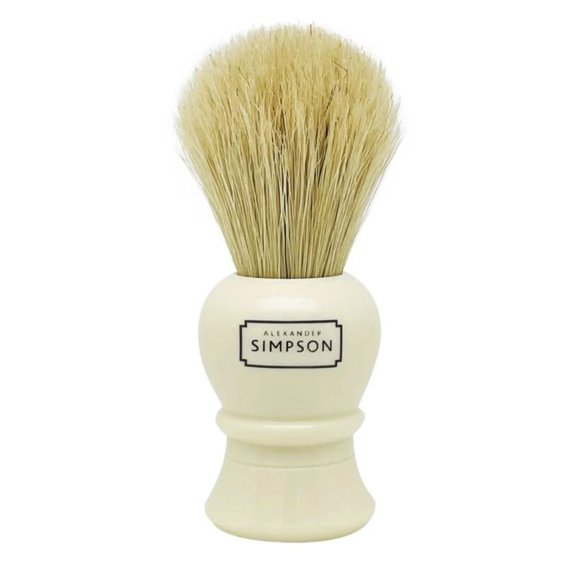 Pennello da Barba Simpson Farringdon in Setola di Maiale