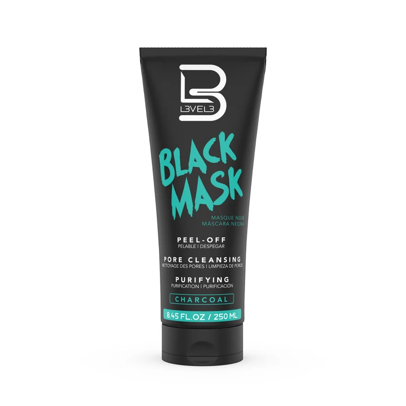 L3VEL3 Black Mask Maschera Viso Carbone 250ml