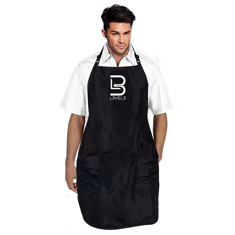 L3VEL3 Grembiule Apron Black