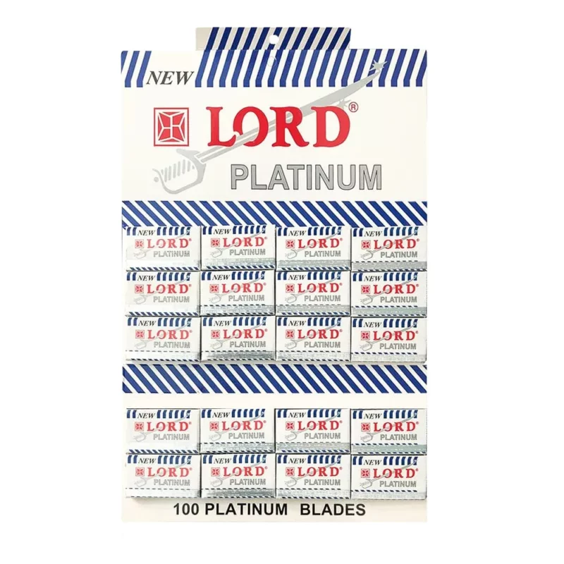 Lamette da Barba Lord Platinum 100pz