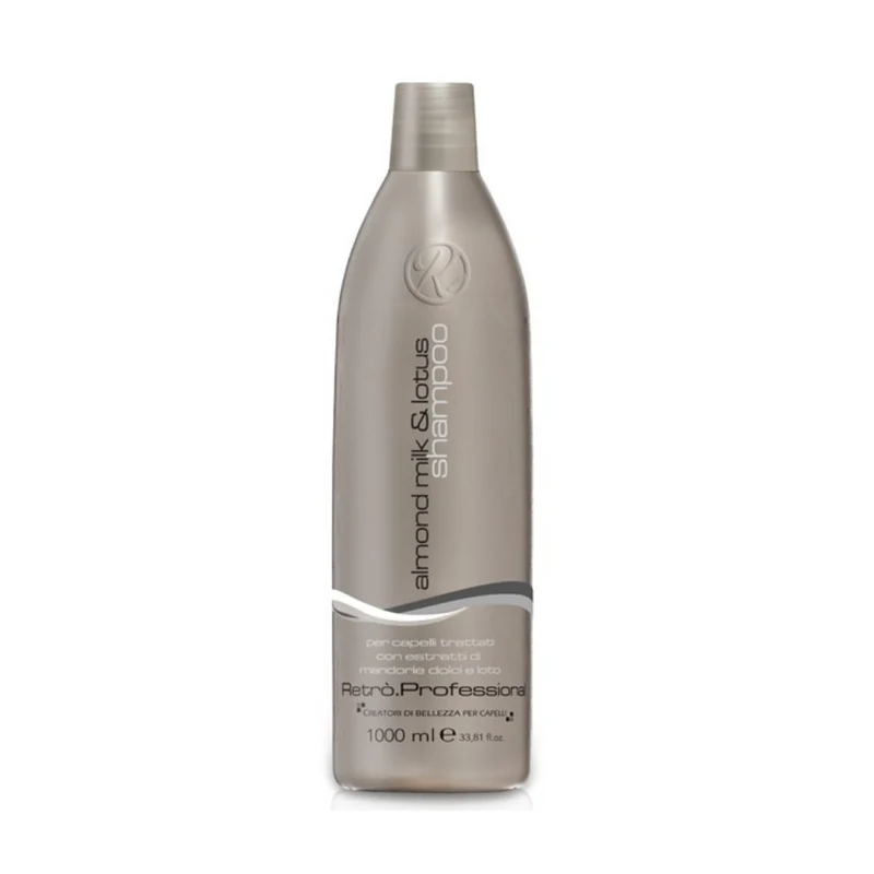 Retrò Shampoo Almond Milk & Lotus per capelli colorati 1000 ml