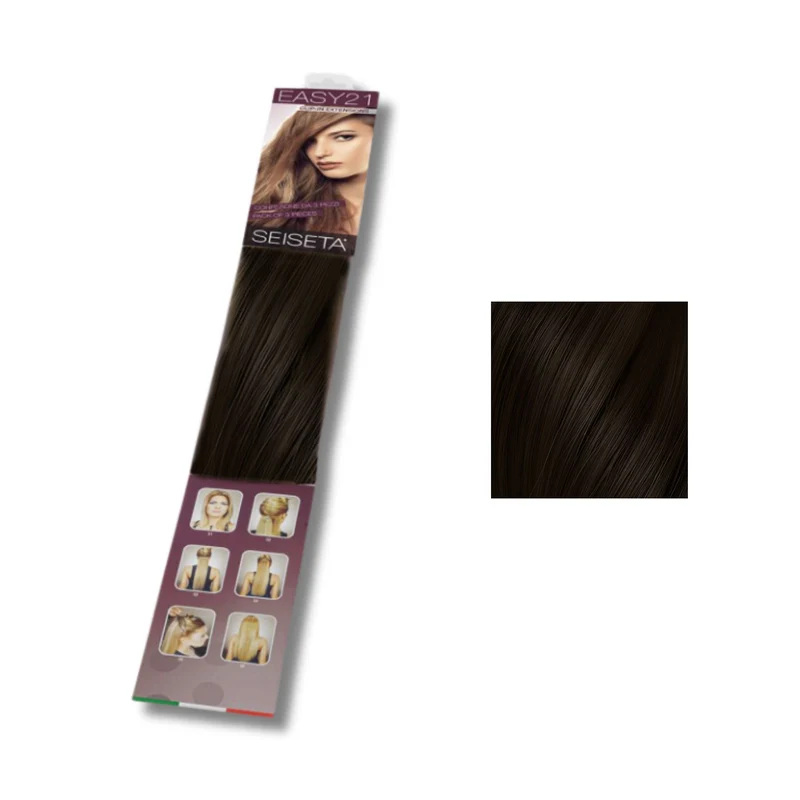 Seiseta Stickers Extension keratin - Extension Clip Professionali per Capelli