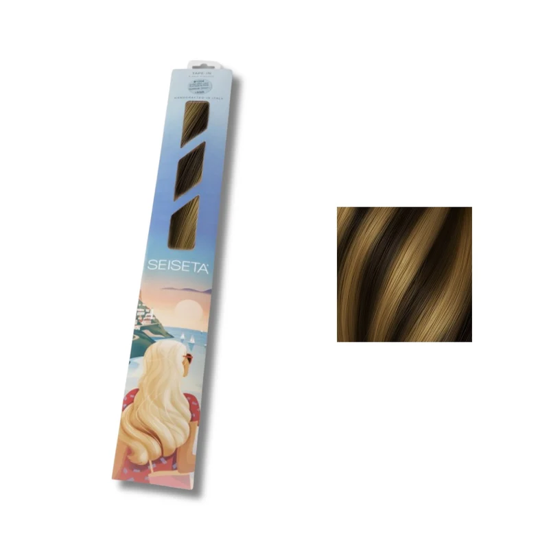 Seiseta Classic Extension keratina 4/14 Meches 50/55 cm - Extension Professionali per Capelli Cheratina