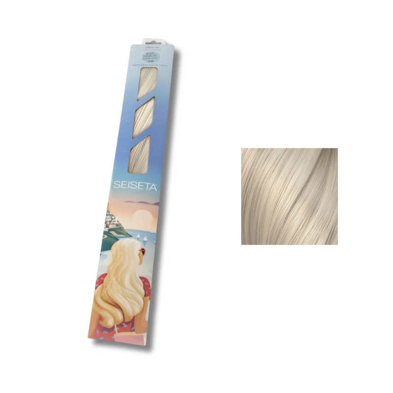 Seiseta Classic Extension keratina 1005 Light Blond 50/55 cm - Extension Professionali per Capelli Cheratina