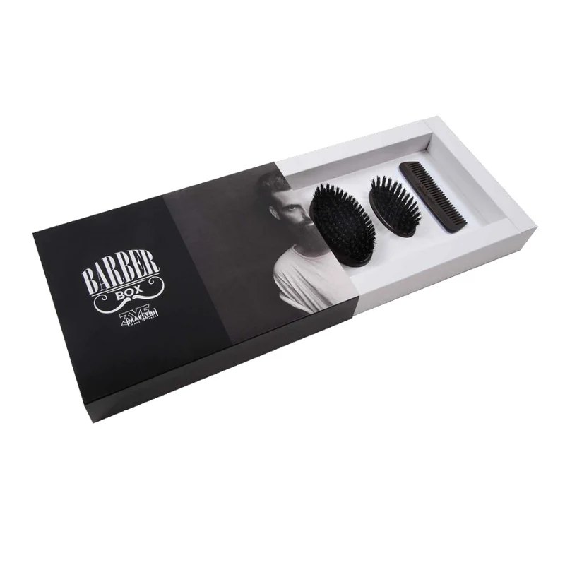 3ME Barber Club Box Spazzole e pettini