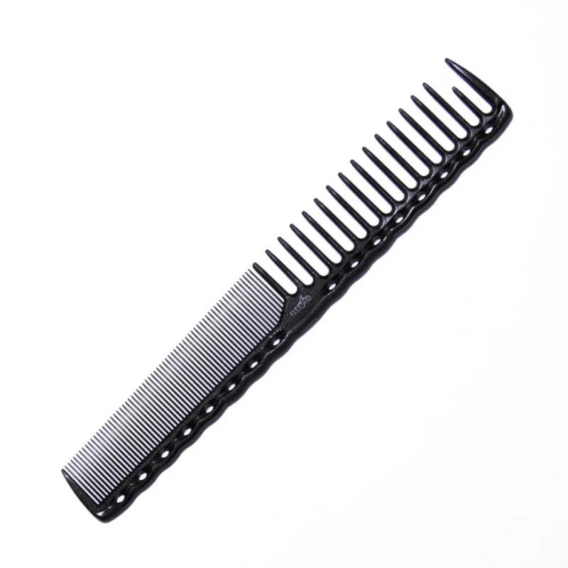YS PARK YS‑332 Cutting Comb Nero Pettine da Taglio 185 mm