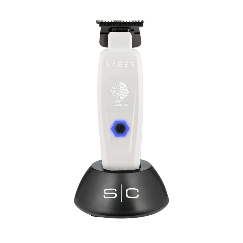 StyleCraft SABER White Trimmer Professionale Digitale Brushless