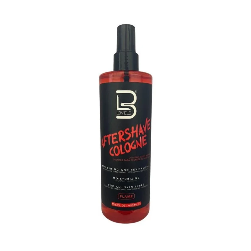 LEVEL3 Aftershave Cologne Flame 400 ml