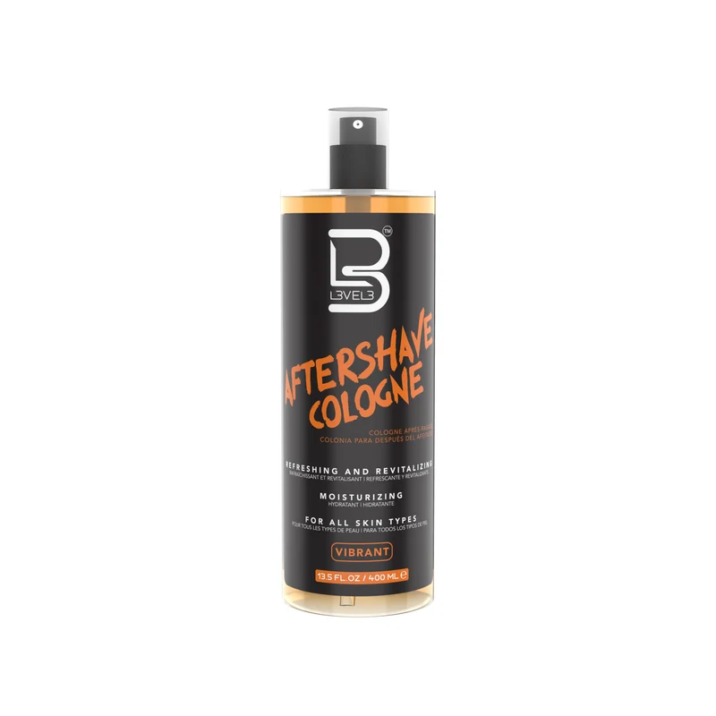L3VEL3 Cologne dopobarba Spray Vibrante 400ml
