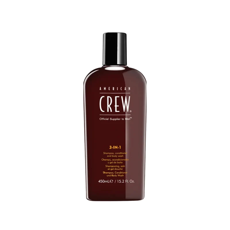 American Crew 3 In 1 Shampoo Conditioner & Body Wash 450 ml