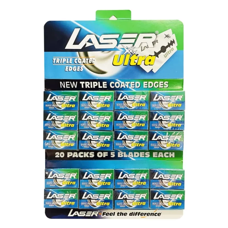 Lamette da Barba Laser Ultra 100pz