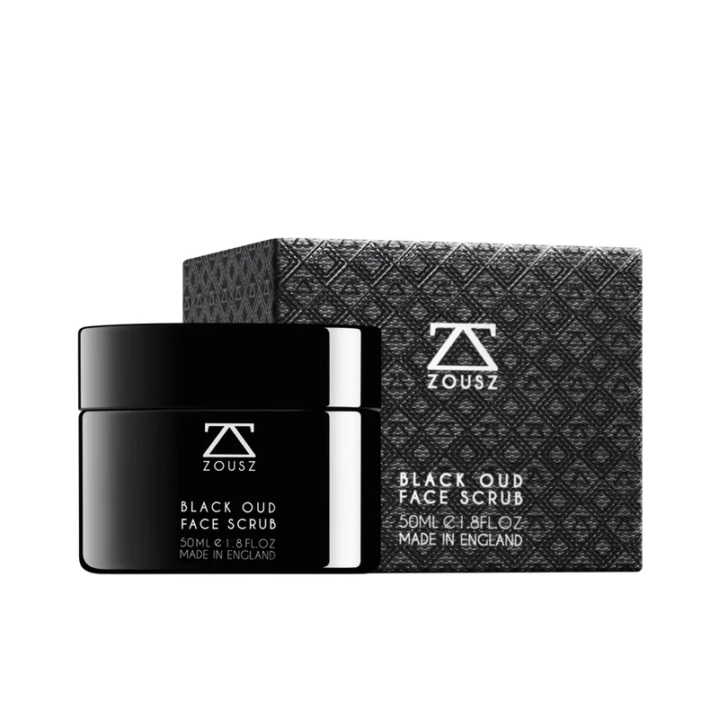 Zousz Black Oud Charcoal Face Scrub Mask