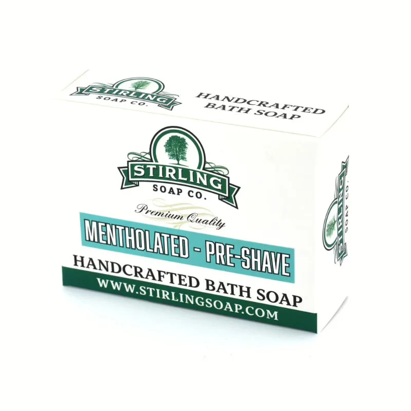 Prebarba Stirling Saponetta Mentolato 155gr