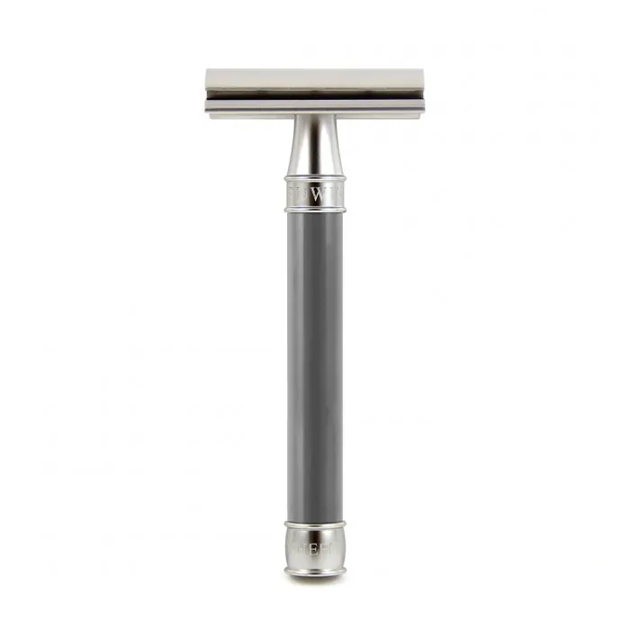 Rasoio di Sicurezza Edwin Jagger 3one6 Grigio DESS5BL