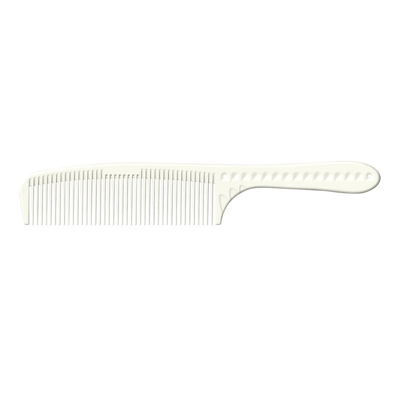 JRL Pettine Barbering Comb Bianco Con Manico J201