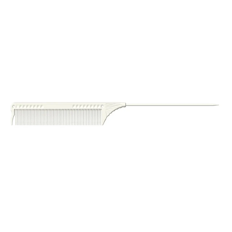 JRL Pettine Coda Metallo Bianco J102