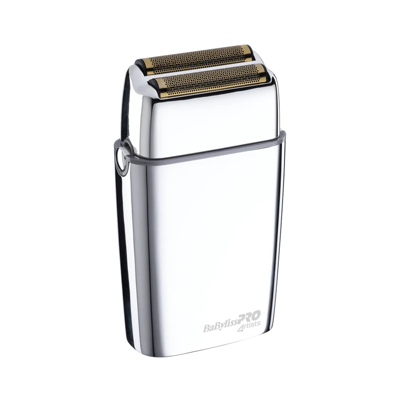 Babyliss Pro4Artists Rasoio Double Foil Metal Argento