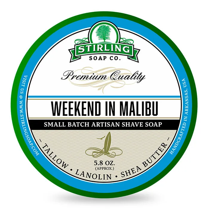 Sapone da Barba Stirling Weekend In Malibu 170ml
