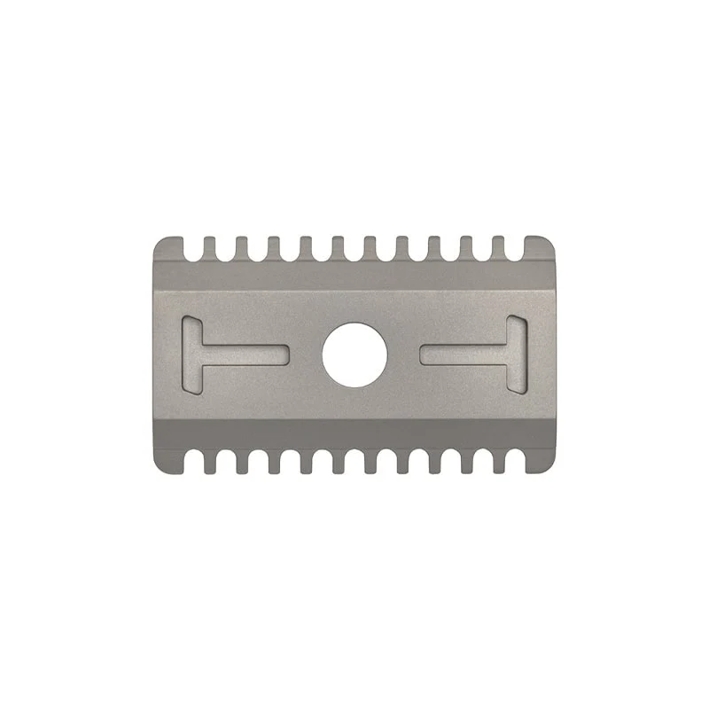 Piastra Rasoio di Sicurezza Tatara Nodachi Matte Open Titanium