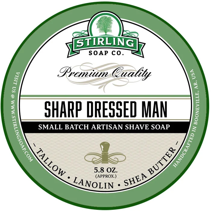 Sapone da Barba Stirling Sharp Dressed Man 170ml