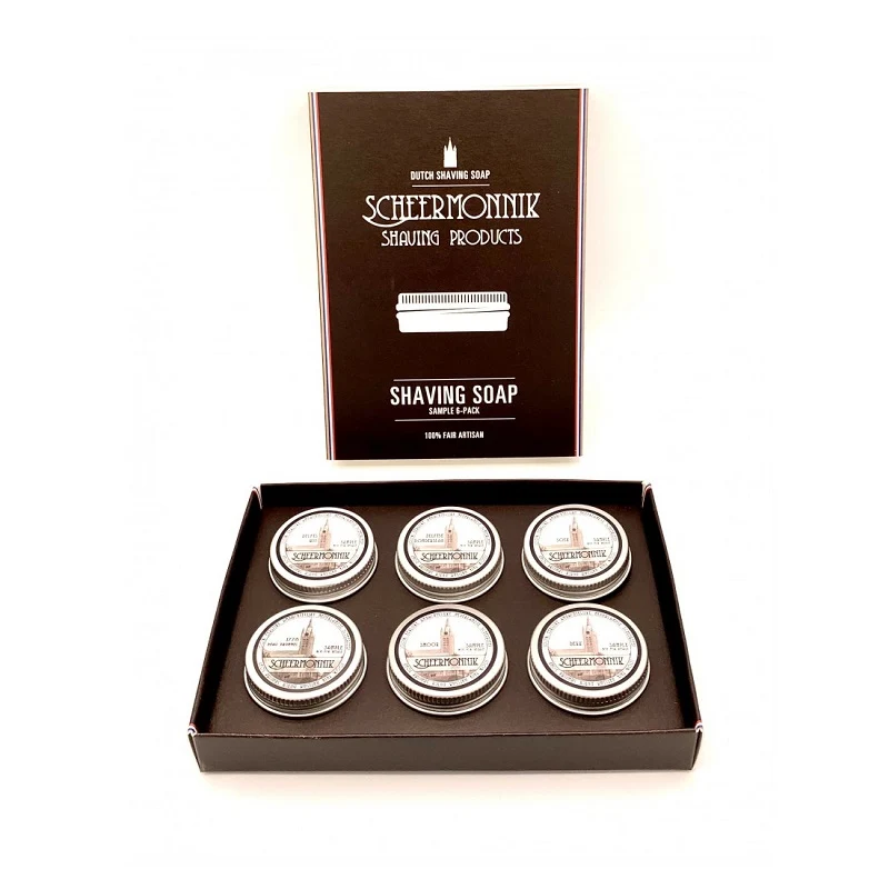 Saponi da Barba Scheermonnik 6 x 15gr