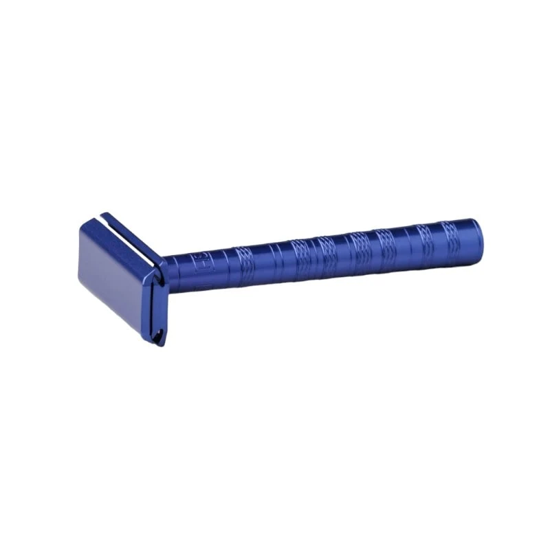 Rasoio di Sicurezza Henson Shaving Steel Blu Medium 2.0