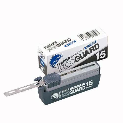 Lamette da Barba Feather Proguard 15pz