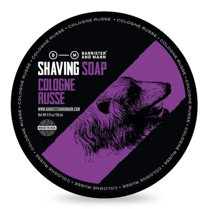 Sapone da Barba Barrister And Mann Cologne Russe 118ml